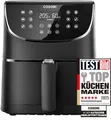 COSORI Heißluftfritteuse Airfryer, Testsieger 2024, 11-in-1 Air Fryer Schwarz 