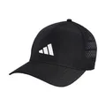 adidas Unisex Sport Trucker Climacool Hat, Black/White, M-L