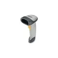 Zebra LS2208, 1D, SR, Multi-IF, Kit (USB), hellgrau Handscanner, Retail, 1D, Laser, Standard Range, 100 Scans/Sek., Multi Interface (RS232, KBW, USB), inkl.: Kabel (USB), Standfuß, Farbe: hellgrau (LS2208-SR20001R-UR)