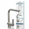F48  SCHÜTTE Spültischarmatur LONDON Edelstahloptik