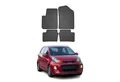 OMAC Auto-Fußmatten für Kia Picanto 2011-2017 Gummimatten Schwarz 4 tlg (4 St), für Kia Picanto 2011-2017 Kia Picanto 2011-2017, Antirutsch,Wasserfest,Einfache Installation