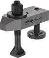 Spanneisen Nr.6314V f.T-Nut 14mm Spann-H.10-38mm Spannschraube M12x14x100mm AMF