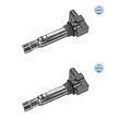 2x Meyle 100 885 0040 Zündspule für Skoda Fabia I Fabia I Praktik Fabia II