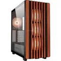 Rebel C70G RGB , Tower-Gehäuse schwarz/holz, Tempered Glass