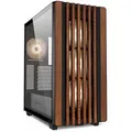 SHARKOON Rebel C70G RGB, schwarz/braun, Glasfenster