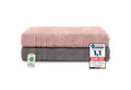 Komfortec Saunatuch Frotte aus 100% Baumwolle, Frottee (Packung, 2-St), 80x200 Saunatücher set XXL, Weich, Schnelltrocknend