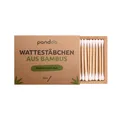 4er Pack plastikfreie Bambus Wattestäbchen | 800 Stück | 100% biologisch abba...