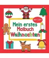 Mein erstes Malbuch Weihnachten Ab 1 Jahr: Weihnachtsmalbuch für Kinder | Perfe