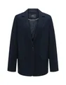 OPUS Damen Blazer | Blazer JARI Regular aus Twill-Ware Coal Blue, 36