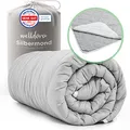 Welldora OPTICLIMA Allergiker Bettdecke 135x200 | Fachärztlich getestet & Oeko-Tex | Zweiteilige Sommerdecke & Winterdecke | 4 Jahreszeiten Bettdecken mit Druckknöpfen | Premium Duvet 135x200cm