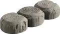 Kann Rasenkante Antik 25,7 x 10 x 4 cm braun