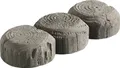 Kann Rasenkante Antik 25,7 x 10 x 4 cm braun  Rasenkante