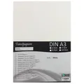 50 Blatt DIN A3 Gmund Transparentpapier 100g Farbe weiß transparent (FPA-126)