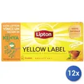 12x Multipack The Lipton 25 Filtri Gelb Classico 37.5