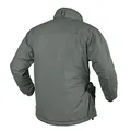 Helikon-Tex Taktische Feldjacke Husky - Outdoor, Einsatz - mit Kapuze, Taschen - Winddichte Outdoorjacke - Alpha Grün - Größe M