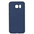 Silikonhülle für Samsung S6 Blau Handy Tasche Schutz - Blau
