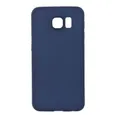 Handytasche Silikonhülle für Samsung S6 Blau Handy Tasche Schutz (Silikonhülle)