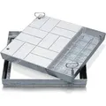 Schachtabdeckung Schachtmaß LW 450x450mm Stahl verz. Außenmaß 570x570mm Zarges