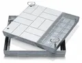 Zarges Schachtabdeckung aus Stahl mit Wanne 450 mm x 450 mm