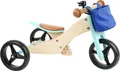 SMALL FOOT 11610 Laufrad-Trike 2 in 1 Türkis