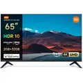 XIAOMI 65 Zoll 4K UHD Smart TV mit Fire TV und Alexa Sprachsteuerung - Schwarz