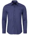 Indumentum Herren Hemd Businesshemd Hemden Langarm Business Hemd Regular Fit Herrenhemd Basic Bügelfrei Männer Hemd Shirt Elegant H-272 Navy 2XL