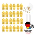 24pcs 0.2/0.3/0.4/0.5/0.6/0.8/1.0mm Messing MK8 3D Drucker Düsen Nozzle Extruder
