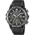 Casio EFS-S640PB-1AVUEF Herrenuhr Edifice Chrono Solar 44mm 10ATM - Schwarz/Schwarz