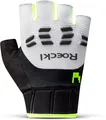 Roeckl Sports Iseler 2 Fahrrad Handschuhe kurz weiß/gelb 2026: Größe: 10.5