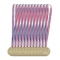Goldmedaille Medaillen Set Kinderbelohnung 12 Stück 5 cm Ø Goldmedaille Kinder