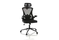 hjh OFFICE Drehstuhl Profi Bürostuhl Arigano Stoff / Netzstoff (1 St), Ergonomischer Chefsessel, Schreibtischstuhl höhenverstellbar