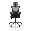 hjh OFFICE Bürostuhl Chefsessel Drehstuhl ARIGANO Stuhl Netzstoff Stoff schwarz