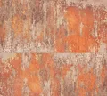 living walls Vliestapete Materials, leicht strukturiert, Metall-Effekte, Rost-Optik, abstrakt, Tapete Rostoptik Metallic Tapeten Wohnzimmer Schlafzimmer Küche Flur