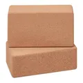 Yogablock Yogaklotz Kork-Yogablöcke Yoga-Würfel Pilates-Block rutschfest