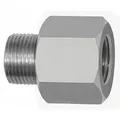 Gewindeadapter Aluminium, Ag 1/2 - 27 Uns, Ig G 1/4, Sw 17 - Riegler