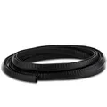 Intirilife Kantenschutzprofil für Blech aus Gummi in Schwarz - Zuschnitt Meterware - 1.4 x 0.9 cm - Selbstklebend auch für Autotüren