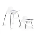 5903769972906 Krzesełko fotelik do karmienia 2w1 tacka pasy ECOTOYS ECOTOYS
