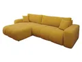 Mirjan24 Ecksofa mit Bettkasten Furyn Maxi, Eckcouch Couch mit Schlaffunktion, Wohnlandschaft, Bettfunktion, Design L-Form Sofa, Seite Universal, Stoff Plüsch (Velo 626)