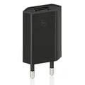Wicked Chili Pro Series 5W Netzteil (1,0 Ampere) Ultra Slim USB-Ladegerät kompatibel mit iPhone 11, XR, XS, X, 8, 7, 6, 5, SE Gen 1, schwarz