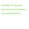 GEOBRA_STI playmobil Novelmore Figuren Raiders 3 Teile (4008789706720)