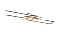 Reality Twister LED Deckenleuchte  30W dimmbar Nickel Matt CCT einstellbare Lich