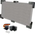 SCHWAIGER SOWM0060 Solarmodul-Halterung 6er Set Wandmontage Wandhalterung Solarpanel Solar-Zubehör Wandbefestigung Module