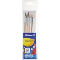 Pelikan 718163 Wasser- Ölfarbenpinsel 5teilig Pinselgröße: 2, 4, 6, 10