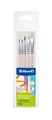 Pelikan Pinsel Starter-Set, 3 Haar- und 2 Borstenpinseln