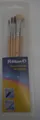 Pelikan Starter Set Pinsel - 5 Stück mit 3 Haarpinsel und 2 Borstenpinsel - NEU