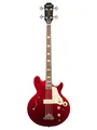 Epiphone Jack Casady Bass Sparkling Burgundy - Rechtshänder Halbakustik-Bass
