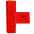 Schwarzkopf Igora Royal 60 ml 7-48 mittelblond beige rot Haarfarbe Cremefarbe