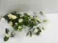 Spitze STRAUss Auto Schmuck Braut Paar Rose Deko Dekoration Hochzeit Car Auto