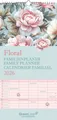 GreenLine Floral 2026 Familienplaner - Familien-Kalender - Kinder-Kalender - 22x