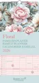 GreenLine Floral 2026 Familienplaner - Familien-Kalender - Kinder-Kalender -...